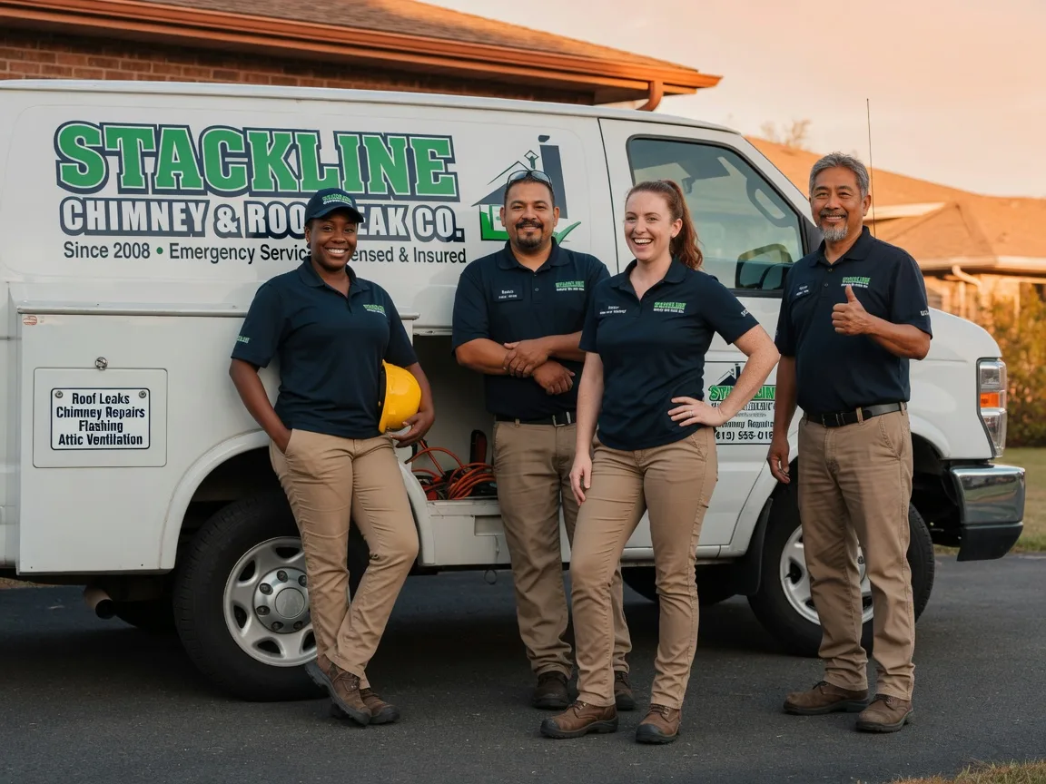 Chimney flashing repair company in Sandwich, MA